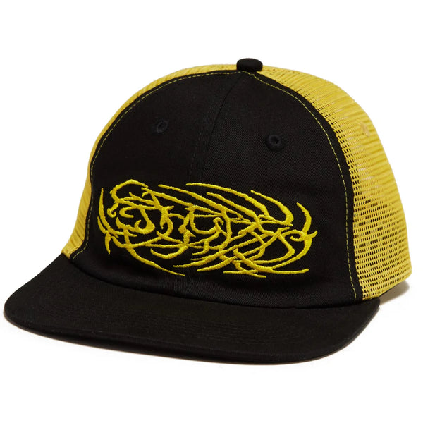 There - Chainsaw Snapback Hat (Black/Yellow)